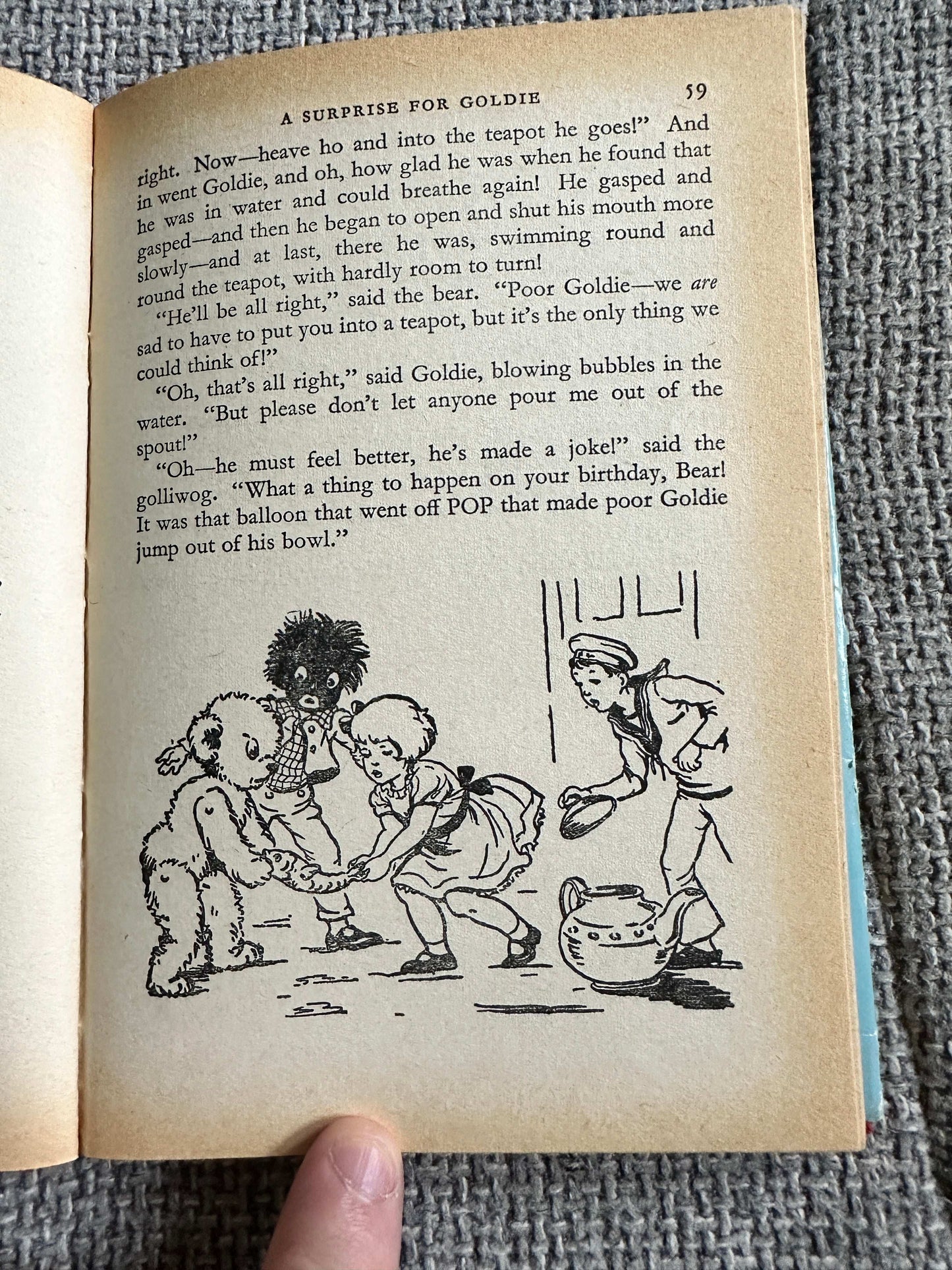 1964*1st* Happy Hours Story Book - Enid Blyton (Dean & Son Ltd)