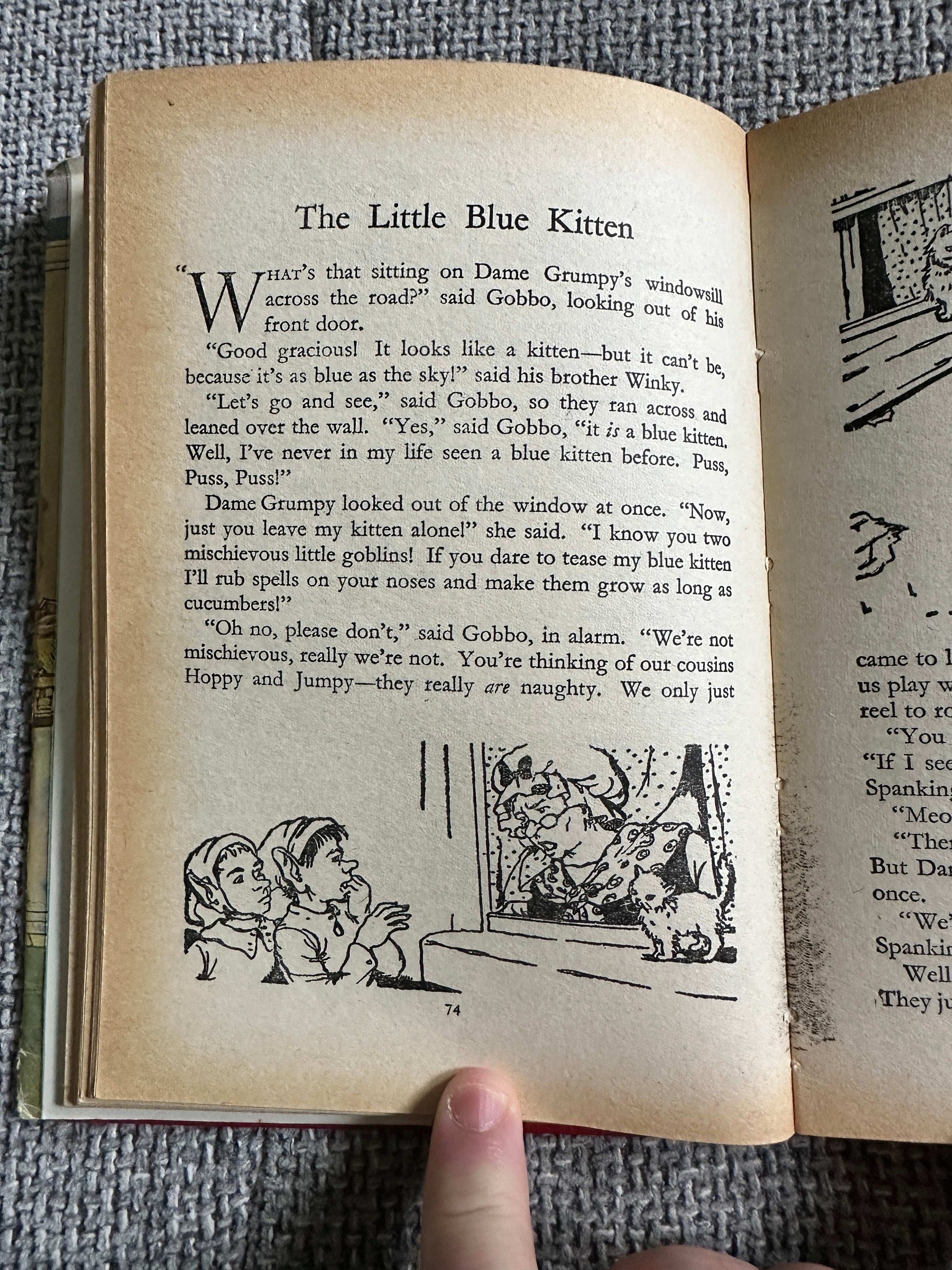 1964*1st* Happy Hours Story Book - Enid Blyton (Dean & Son Ltd)