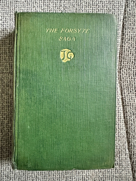 1925 The Forsyte Saga - John Galsworthy (William Heinemann Ltd) including Family Tree