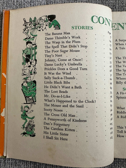 1954 Marigold Story Book - Enid Blyton (Hilda Boswell Cover Art) John Gifford Ltd.