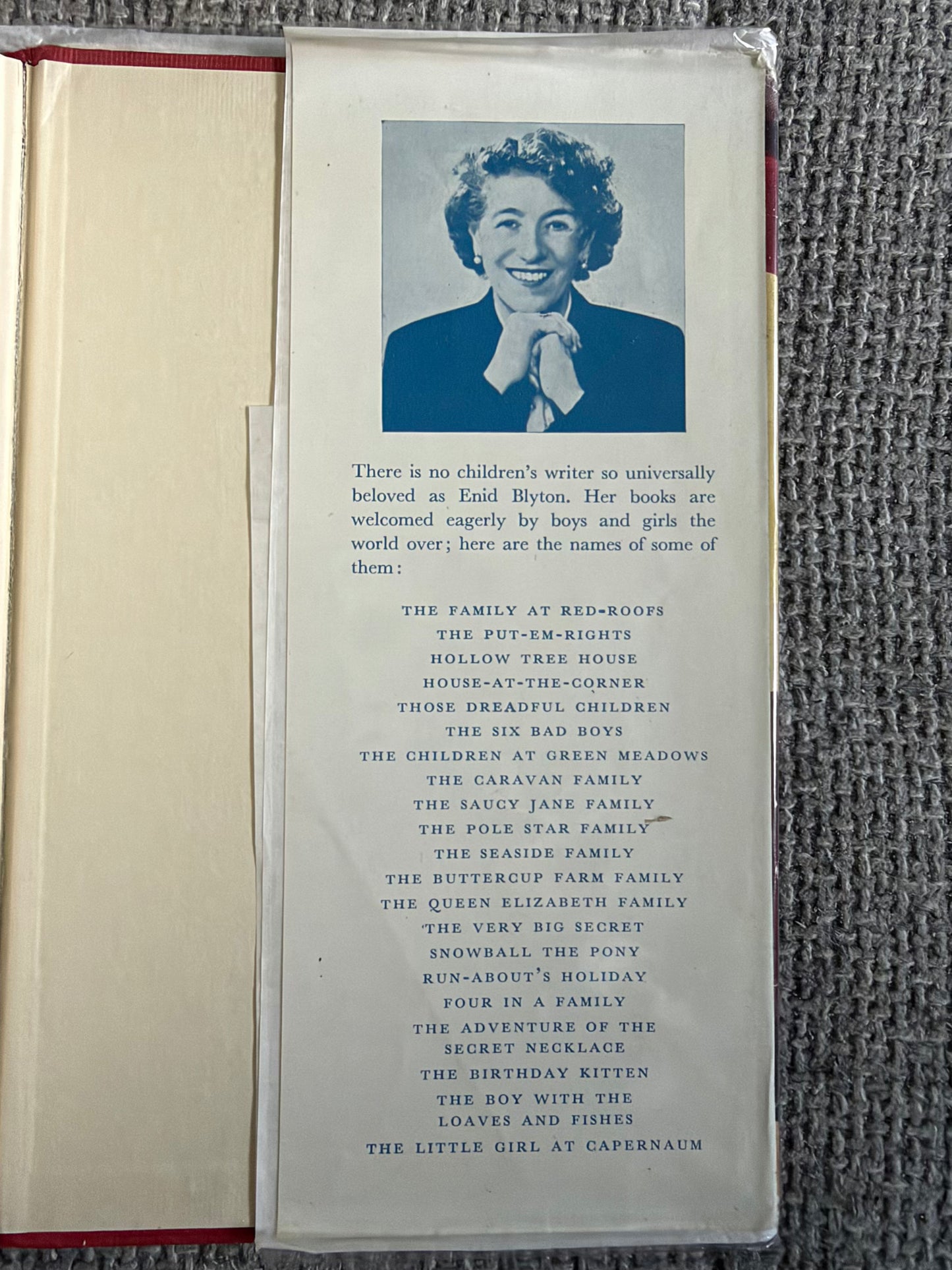 1962*1st* The Four Cousins - Enid Blyton (Joan Thompson illust) Lutterworth Press