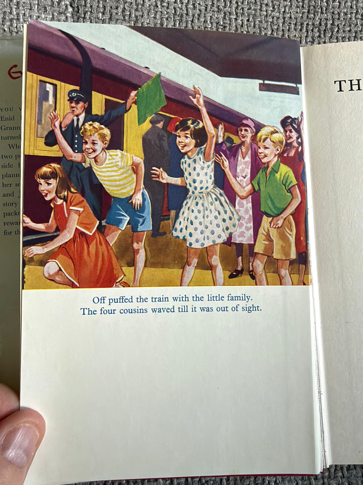 1962*1st* The Four Cousins - Enid Blyton (Joan Thompson illust) Lutterworth Press
