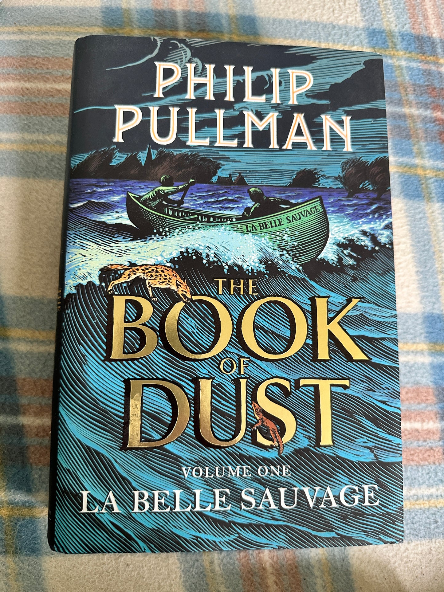 2017*1st* The Book of Dust volume 1 (La Belle Sauvage) - Philip Pullman(Chris Wormell illustration)David Fickling Books