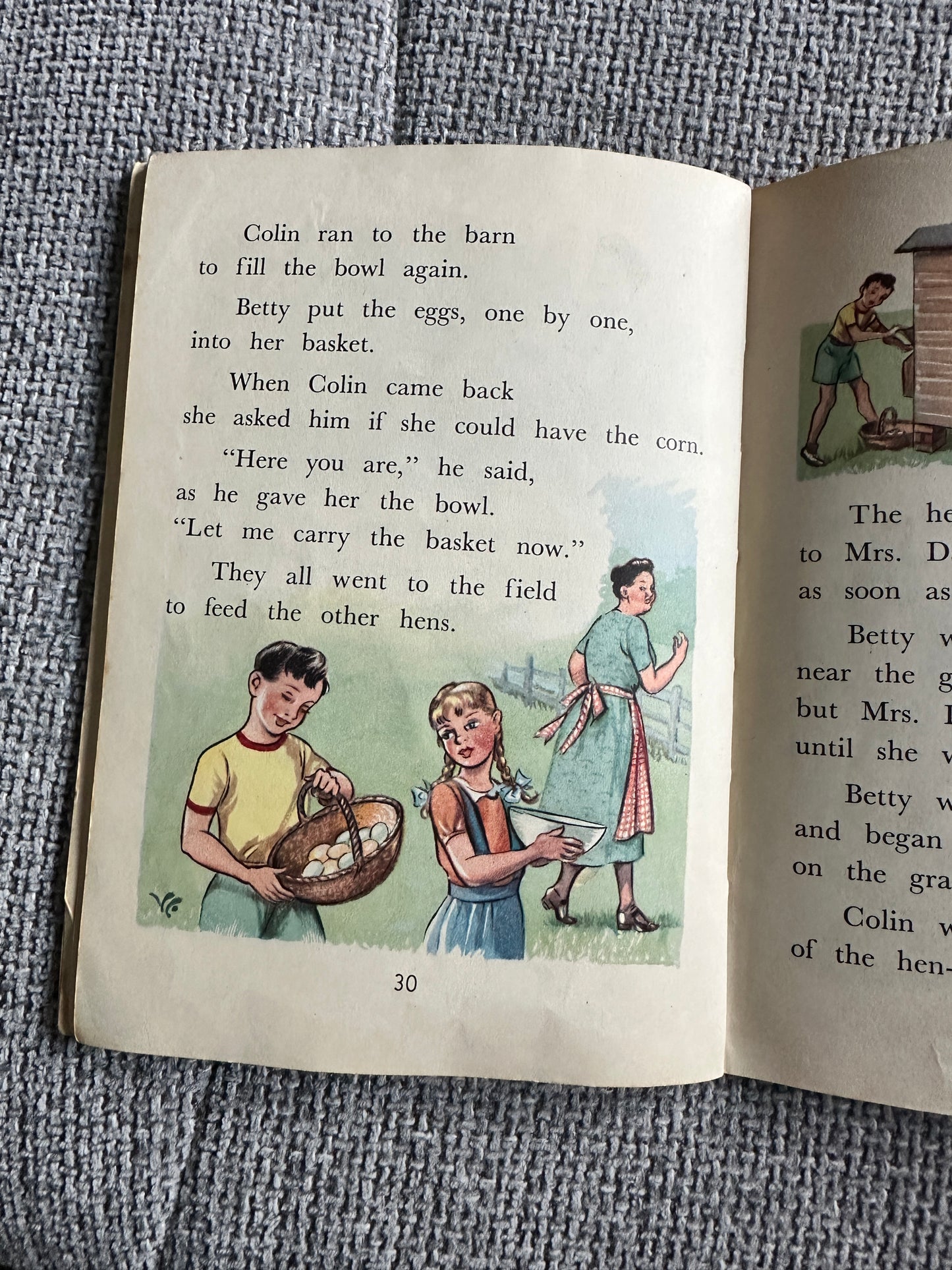 1959 The Adventures Of Betty & Colin(Book 5) On The Farm(Davis & Moughton Ltd)