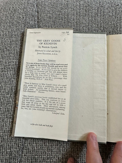 1959 The Grey Goose Of Kilnevin - Patricia Lynch (John Keating Illust) J. M. Dent & Sons Ltd