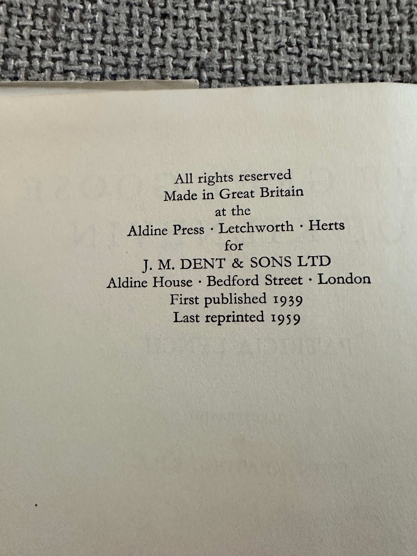 1959 The Grey Goose Of Kilnevin - Patricia Lynch (John Keating Illust) J. M. Dent & Sons Ltd