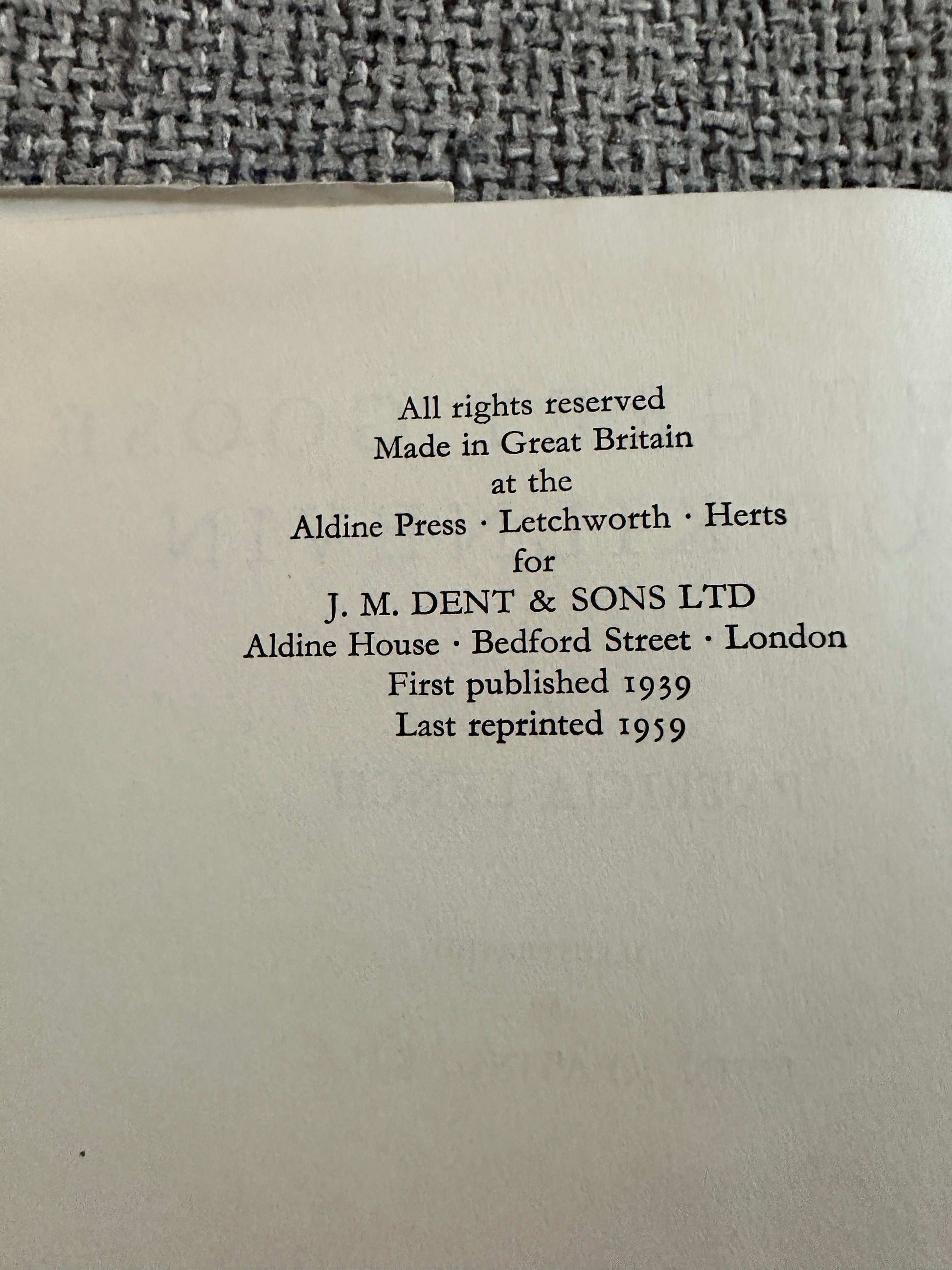 1959 The Grey Goose Of Kilnevin - Patricia Lynch (John Keating Illust) J. M. Dent & Sons Ltd