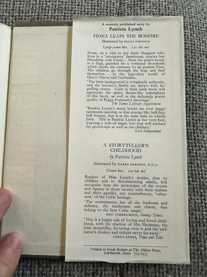1959 The Grey Goose Of Kilnevin - Patricia Lynch (John Keating Illust) J. M. Dent & Sons Ltd