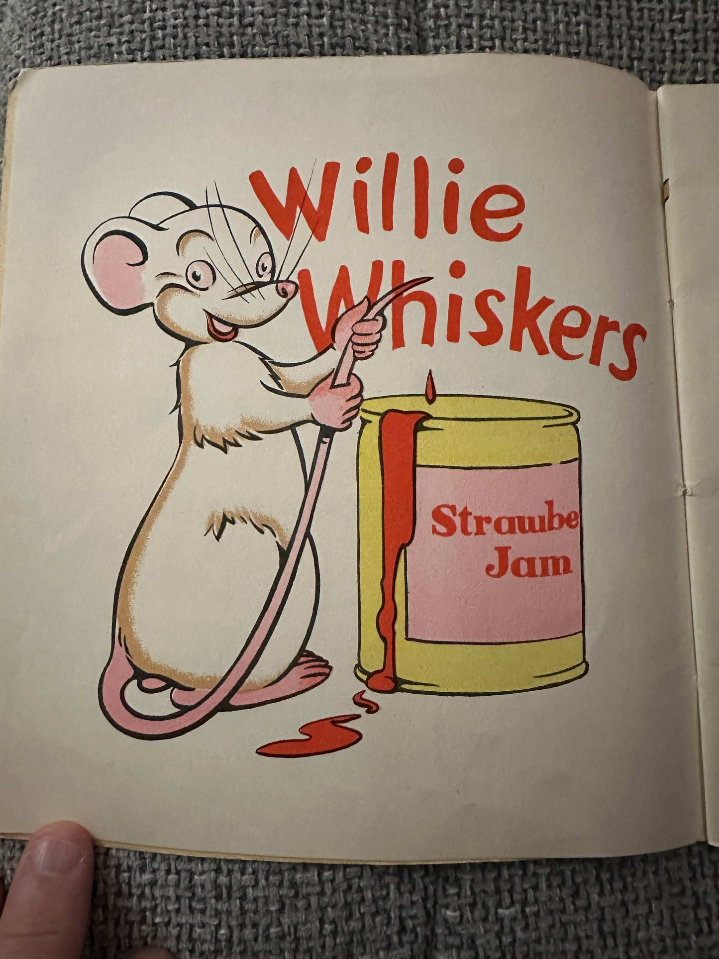 1946 The Adventures Of Willie Whiskers - Gregor Ian Smith (Blackie & Son Ltd)