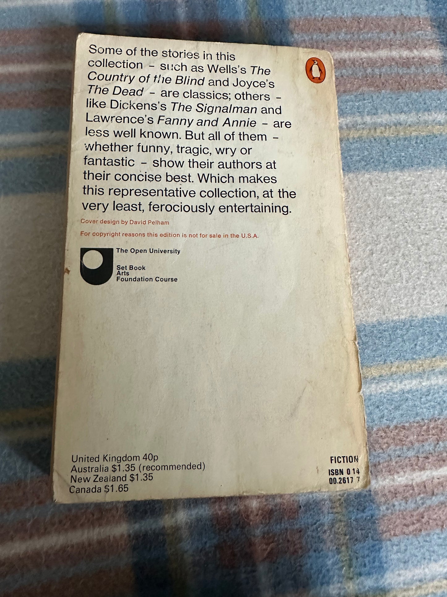 1973 The Penguin Book Of English Short Stories edited Christopher Dolley(Penguin)