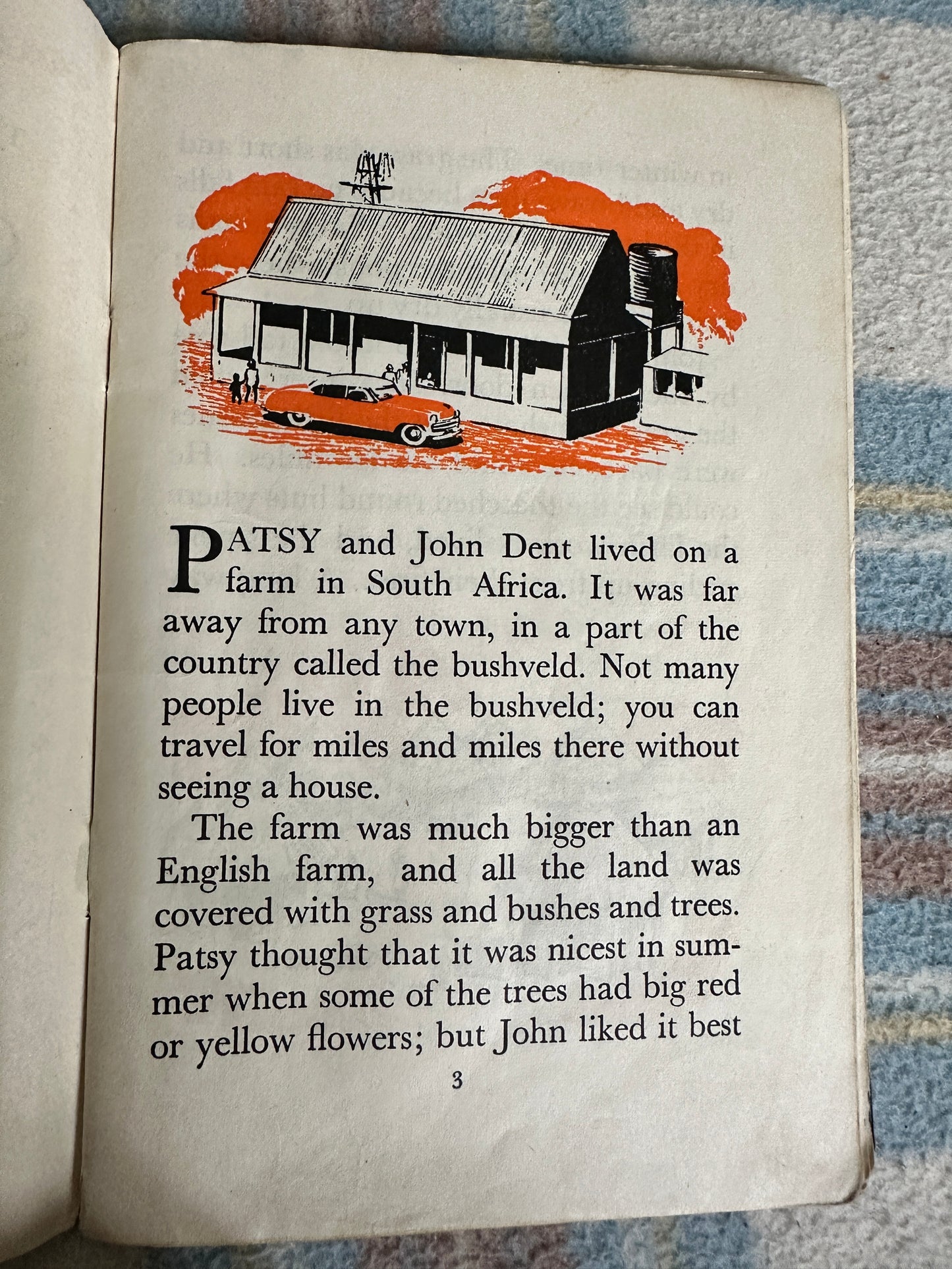 1957 On A Farm In South Africa - Margaret Black(W. Browning White Illust)Longmans (Heritage Story Books)