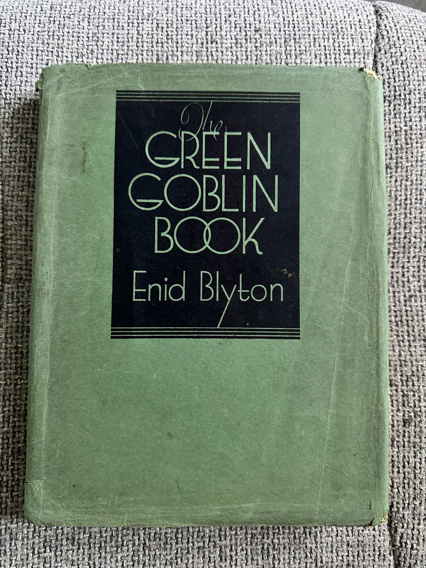 1935 The Green Goblin Book Enid Blyton First Edition
