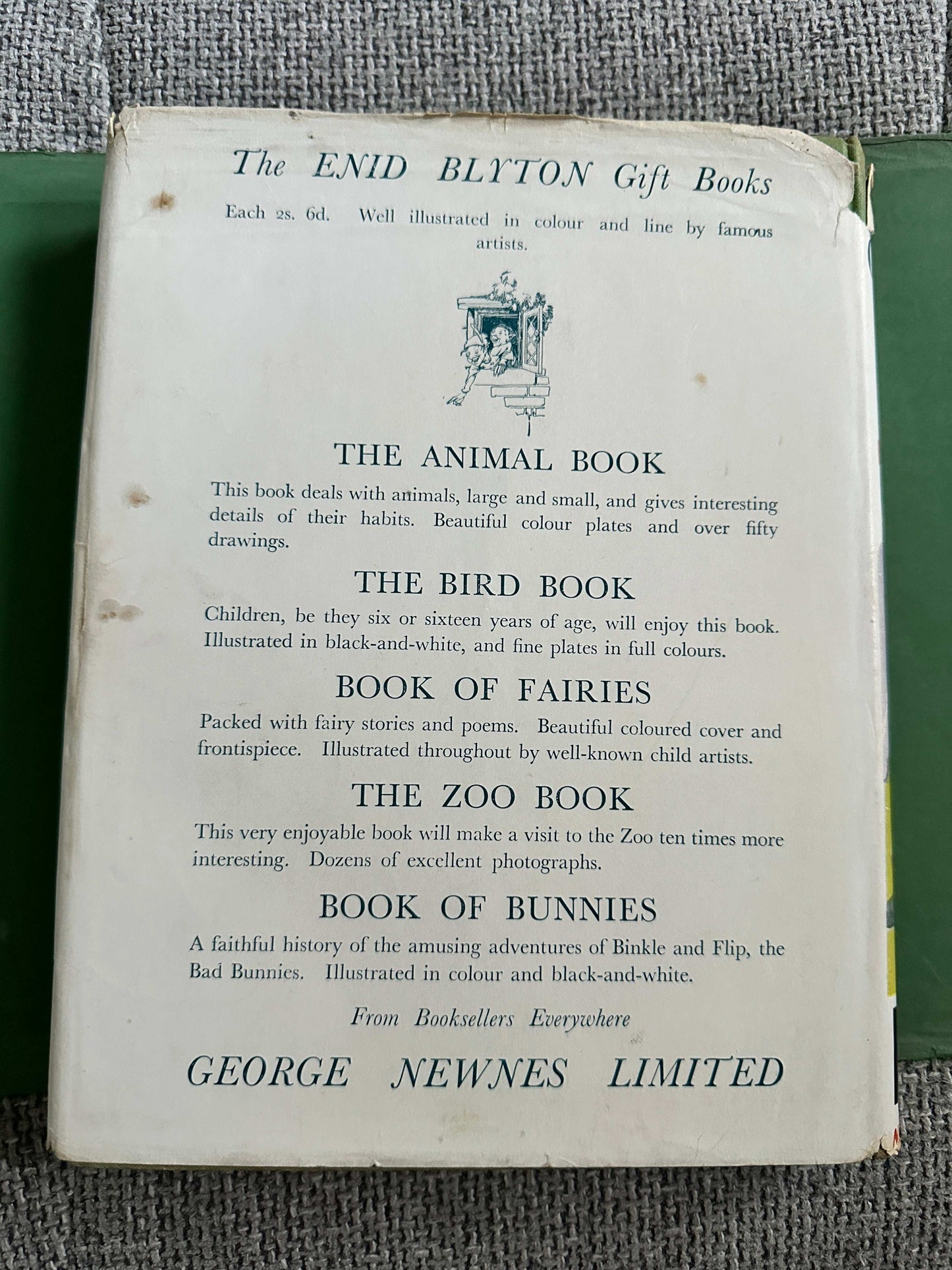 1935 The Green Goblin Book Enid Blyton First Edition