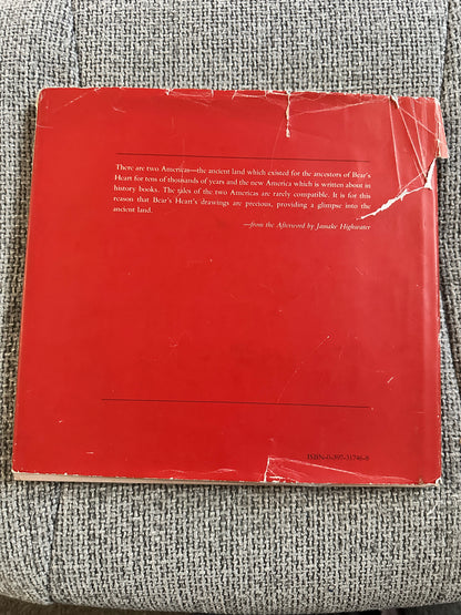 1977*1st* Bear’s Heart (Scenes From The Life Of A Cheyenne Artist Of 100yrs Ago With Pictures By Himself) Burton Supree with Ann Ross( H. B. Lippincott Company