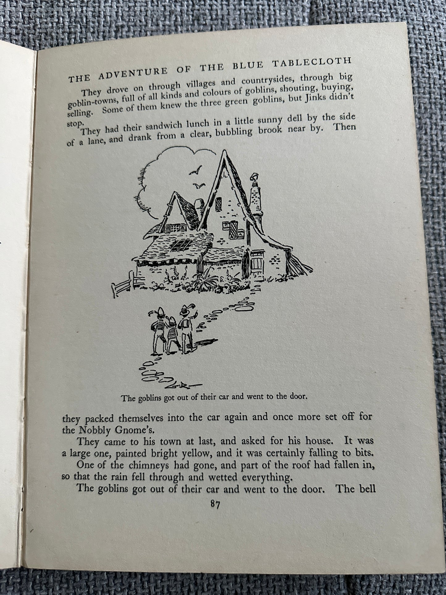 1935 The Green Goblin Book Enid Blyton First Edition - Honeyburn Books (UK)