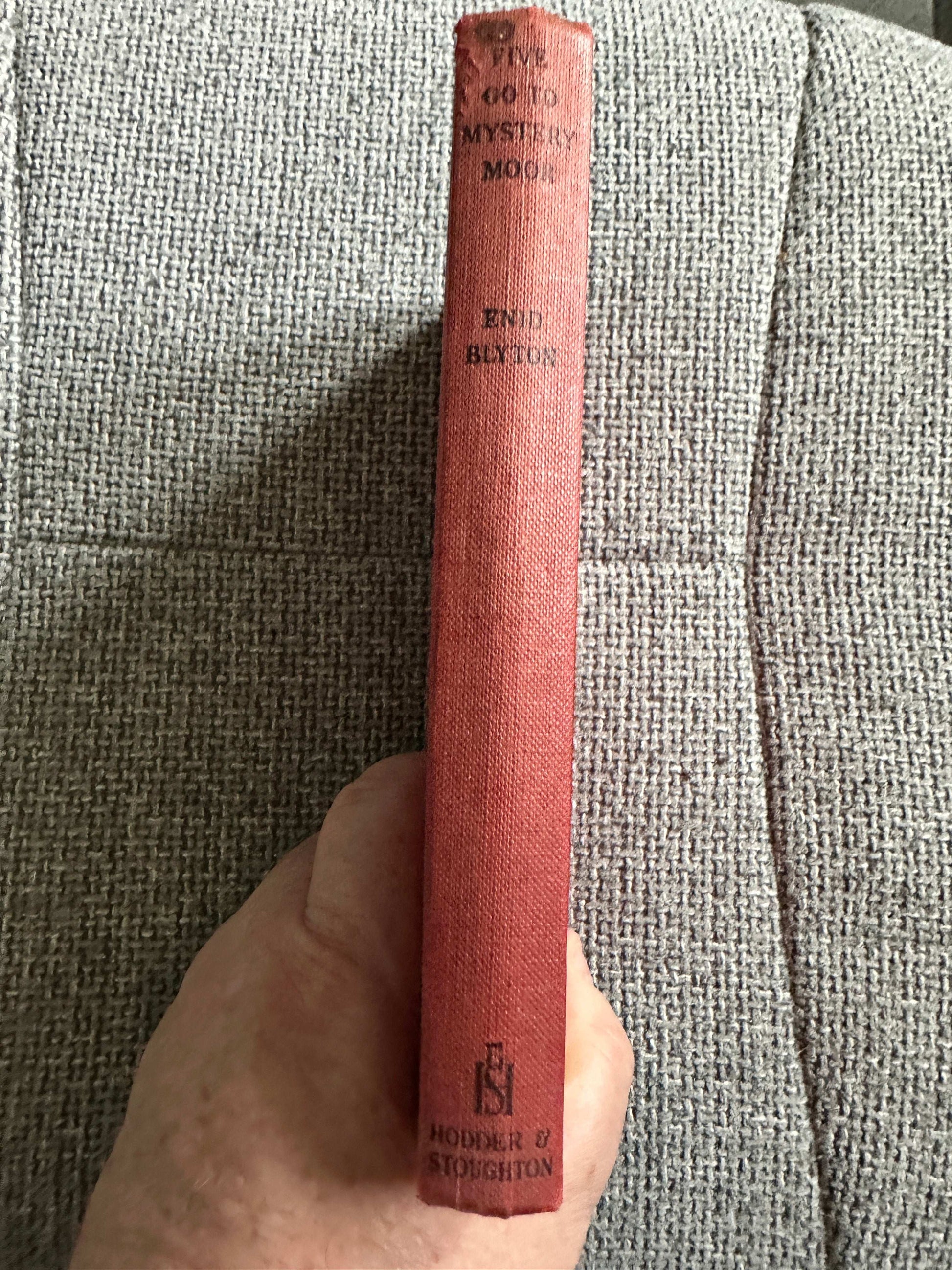 1954*1st* Five Go To Mystery Moor - Enid Blyton (Hodder & Stoughton)