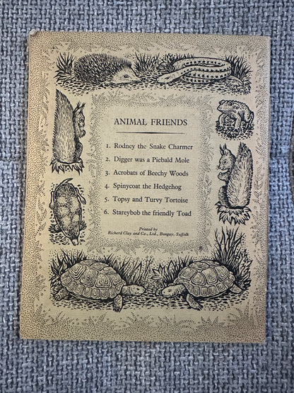 1957*1st* Animal Friends 2 (Digger Was A Piebald Mole) Christine Gittings(Kenneth Hauff Illust) Oxford University Press