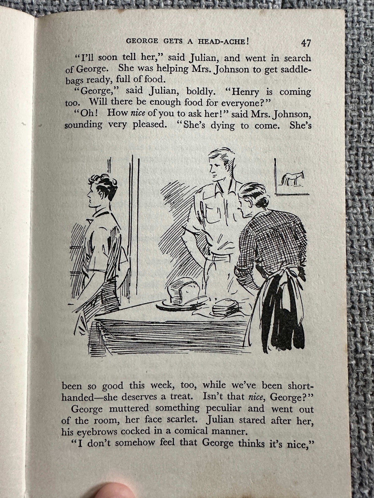 1954*1st* Five Go To Mystery Moor - Enid Blyton (Hodder & Stoughton)