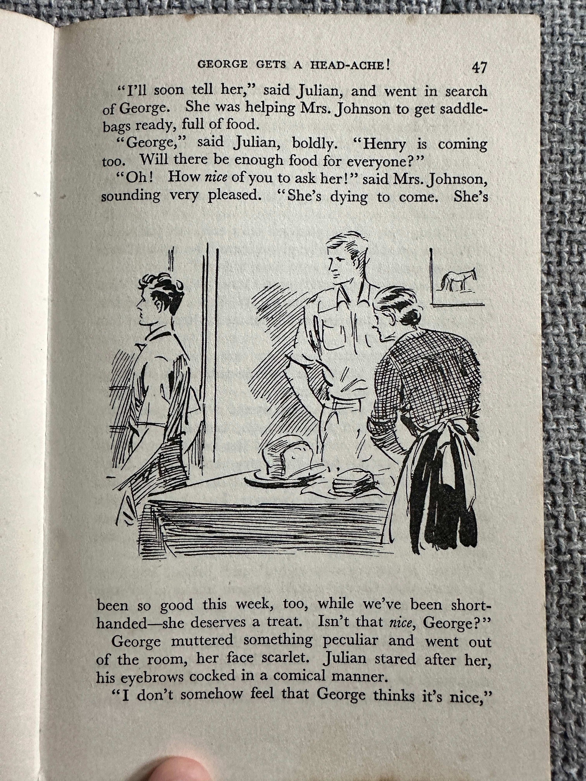1954*1st* Five Go To Mystery Moor - Enid Blyton (Hodder & Stoughton)