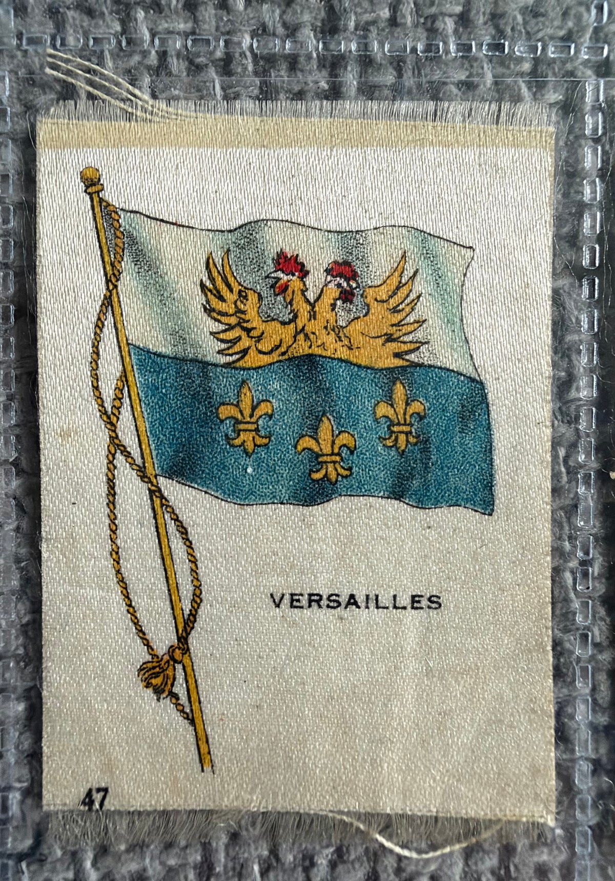 12 Vintage Silk Flag Cigarette Cards — B.D.V. / Godfrey Phillips — Early 1900s World Flags Collection
