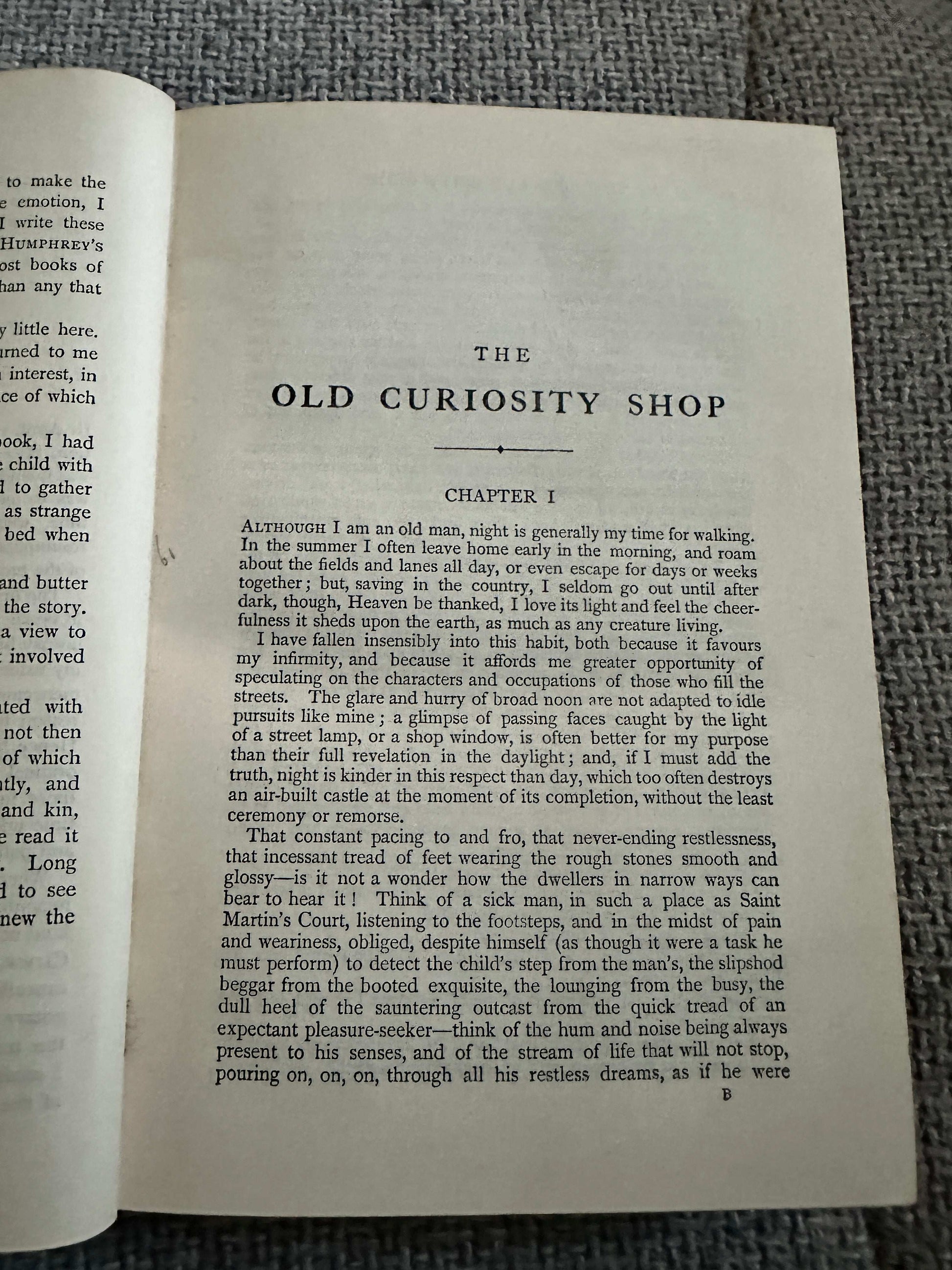 1906 The Old Curiosity Shop - Charles Dickens (Illust Phiz, Cattermole etc) Chapman & Hall
