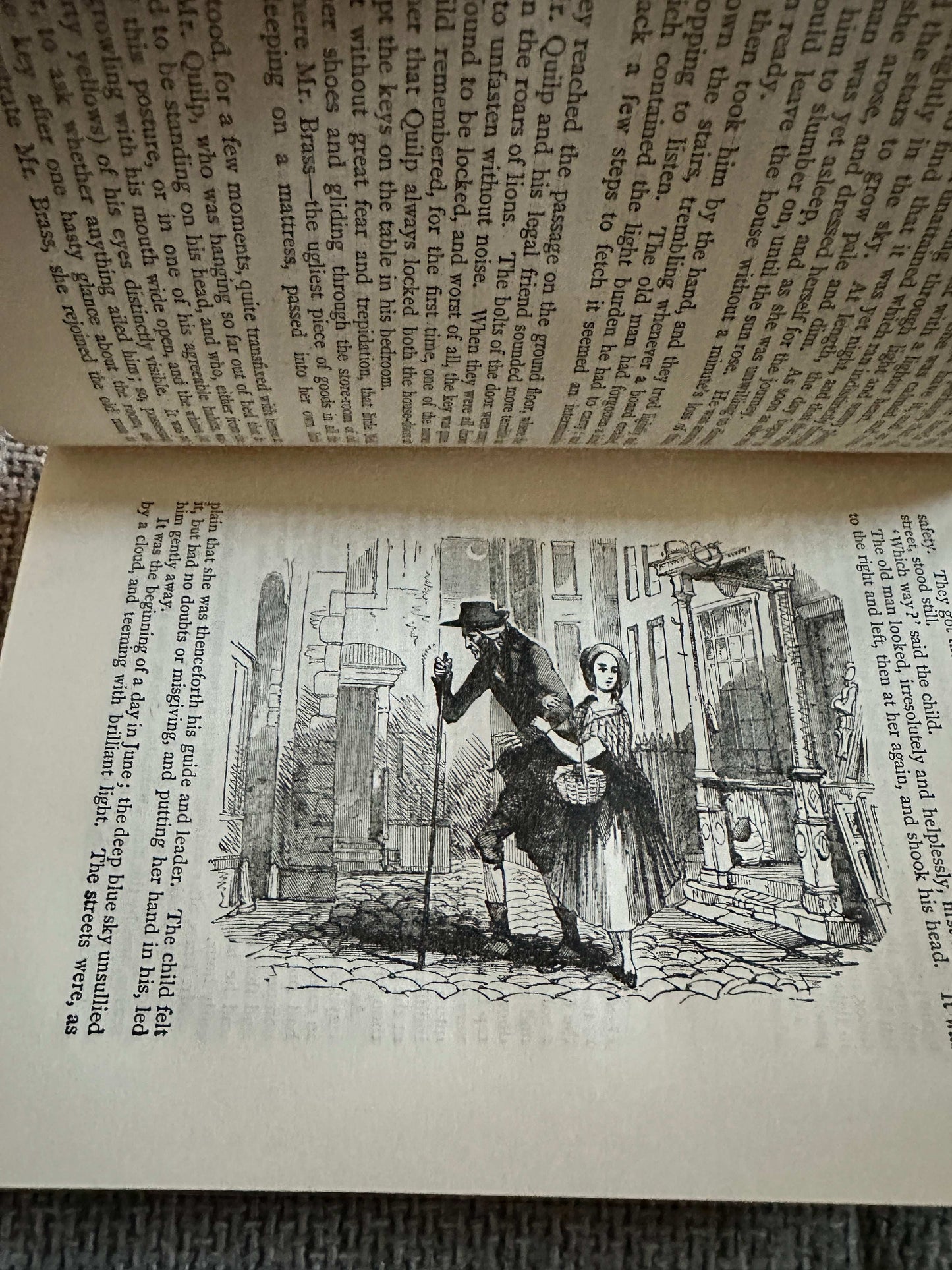 1906 The Old Curiosity Shop - Charles Dickens (Illust Phiz, Cattermole etc) Chapman & Hall
