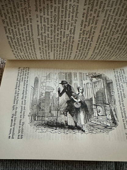 1906 The Old Curiosity Shop - Charles Dickens (Illust Phiz, Cattermole etc) Chapman & Hall
