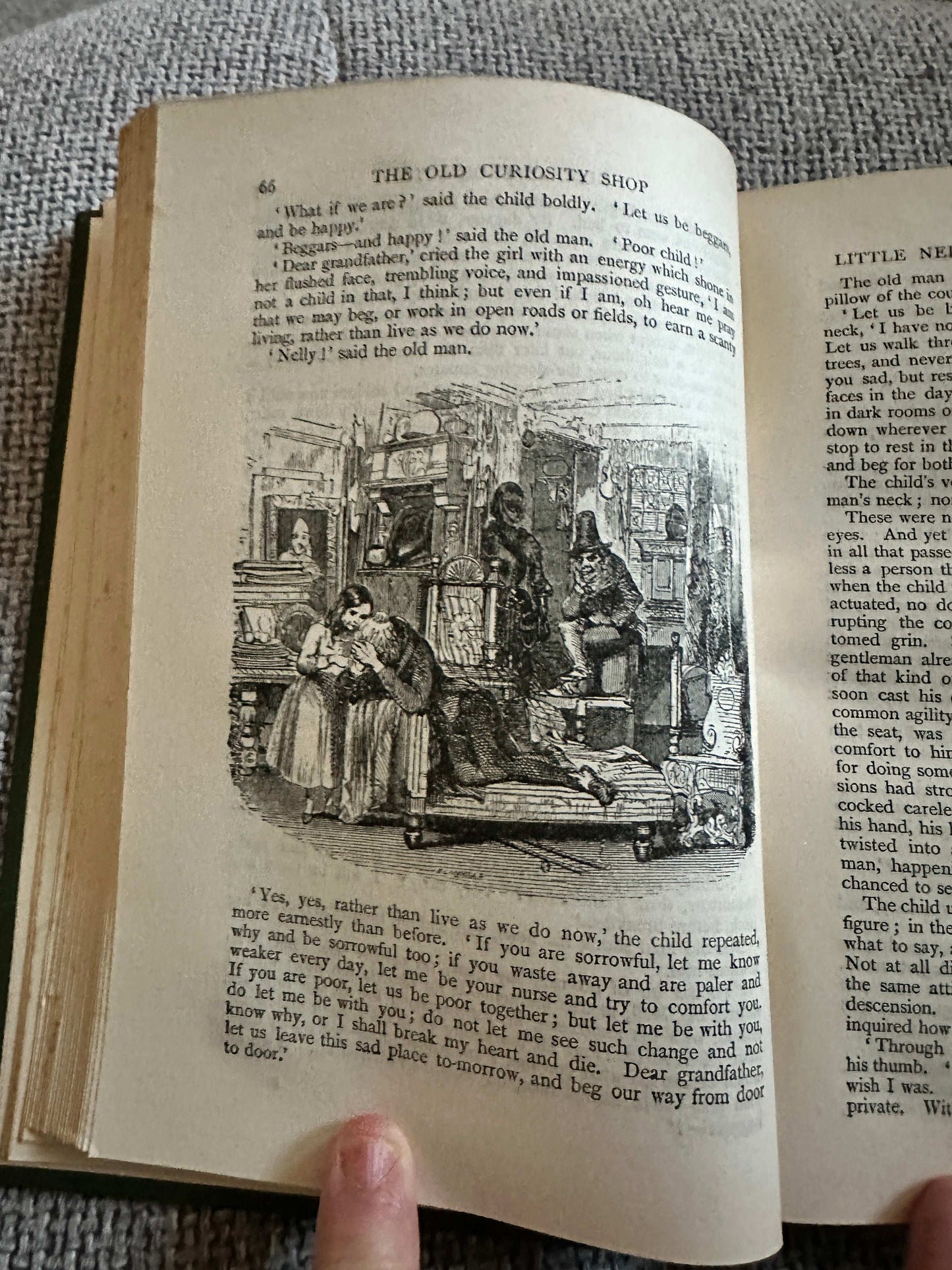 1906 The Old Curiosity Shop - Charles Dickens (Illust Phiz, Cattermole etc) Chapman & Hall