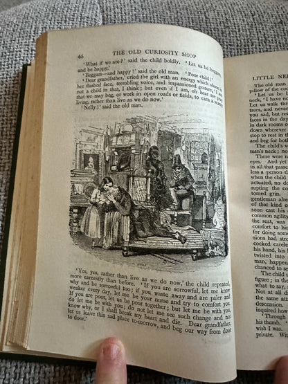 1906 The Old Curiosity Shop - Charles Dickens (Illust Phiz, Cattermole etc) Chapman & Hall