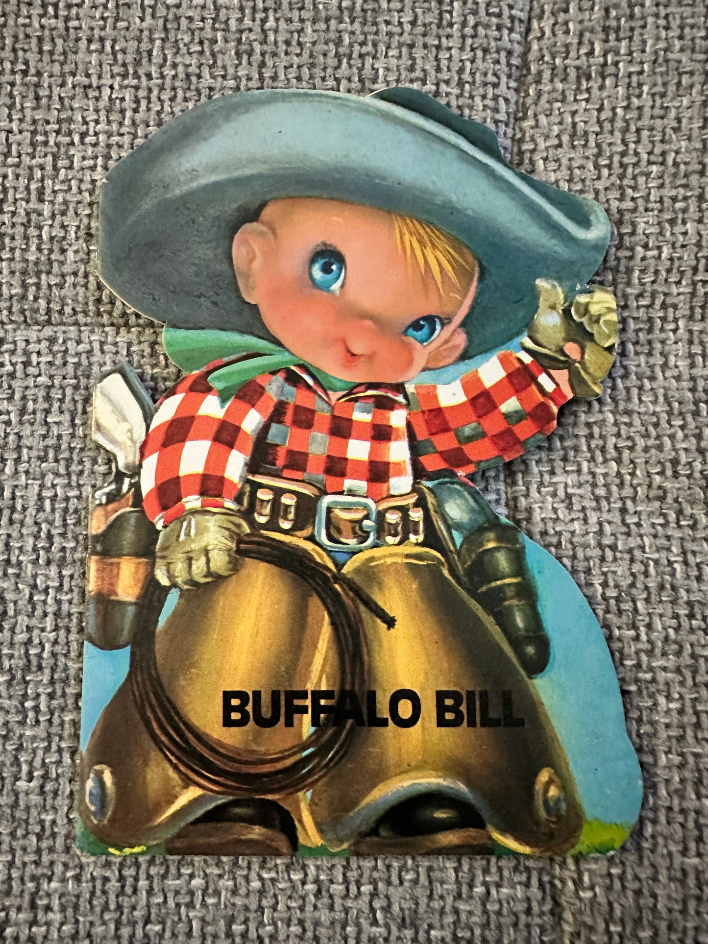 1970’s Buffalo Bill (Children’s Leisure Products Ltd) shaped book