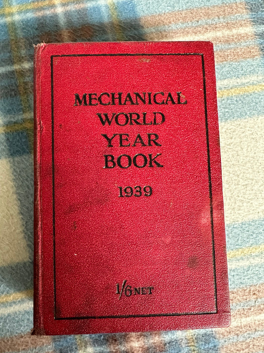 1939 Mechanical World Year Book