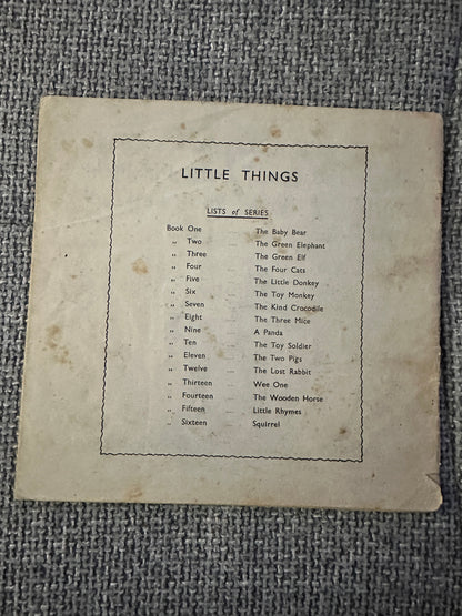 1960’s The Little Donkey(Little Things no5) Molly Clarke(A. Wheaton & Co Ltd)