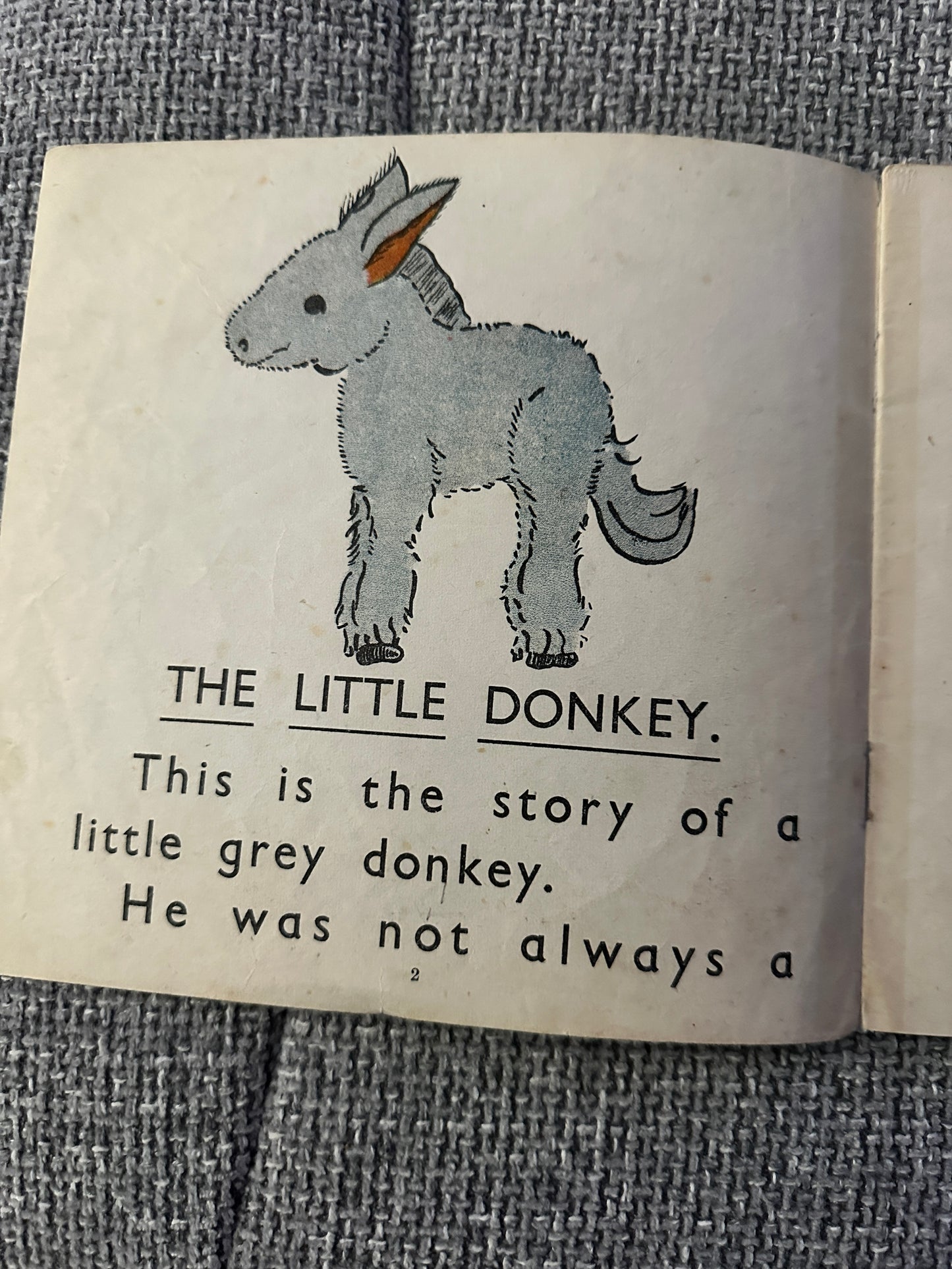 1960’s The Little Donkey(Little Things no5) Molly Clarke(A. Wheaton & Co Ltd)