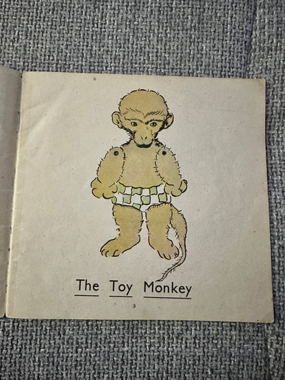 1960’s The Toy Monkey(Little Things no 6) Molly Clarke(A. Wheaton & Co Ltd)