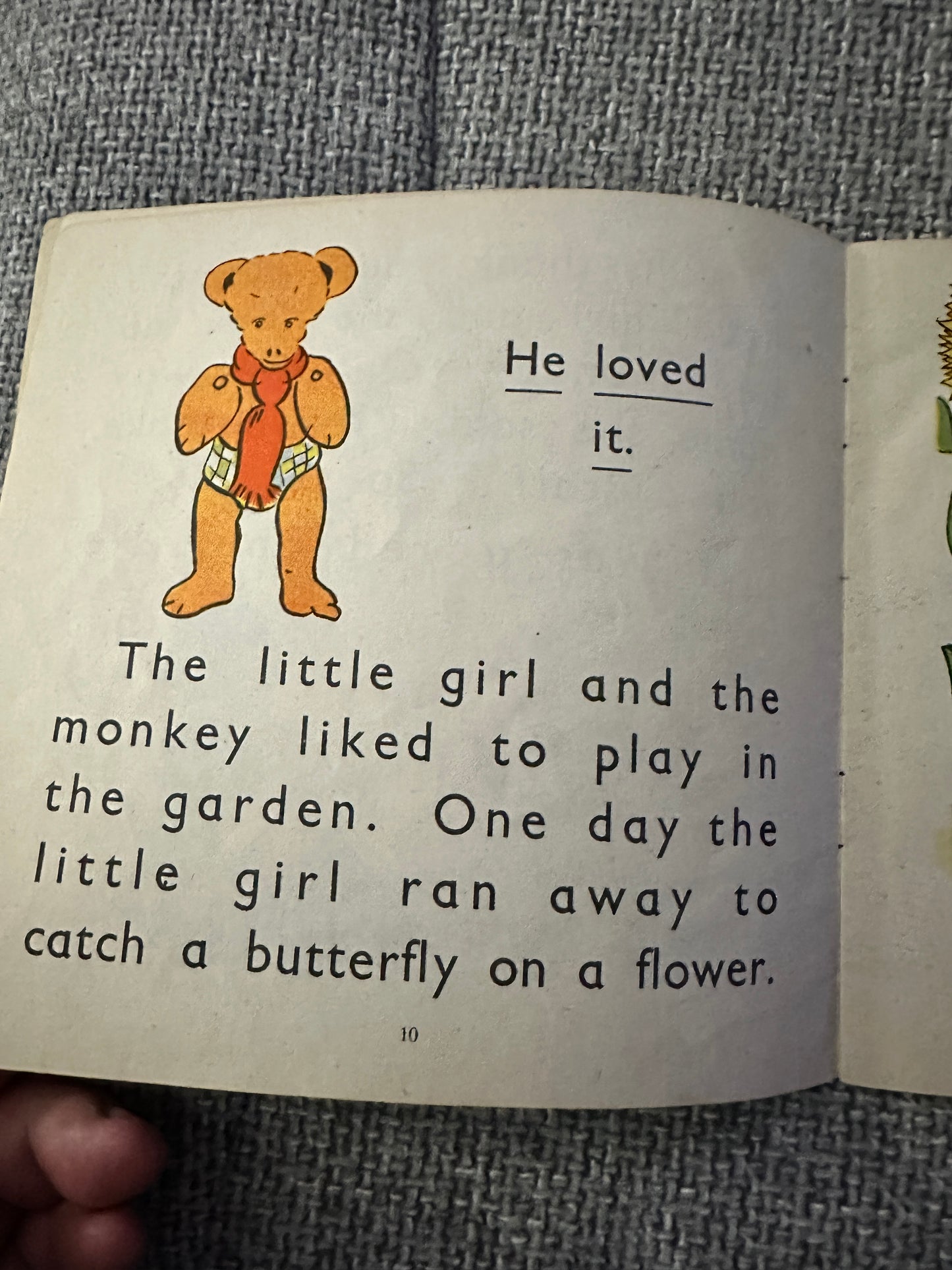 1960’s The Toy Monkey(Little Things no 6) Molly Clarke(A. Wheaton & Co Ltd)