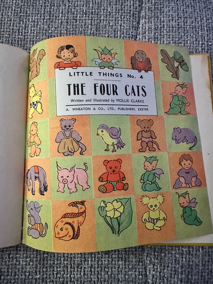 1960’s The Green Elf & The Four Cats(Little Things nos 3 & 4)Mollie Clarke(A. Wheaton & Co Ltd)