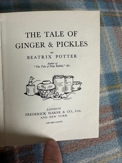 1970 Ginger & Pickles - Beatrix Potter(Frederick Warne & Co Ltd)