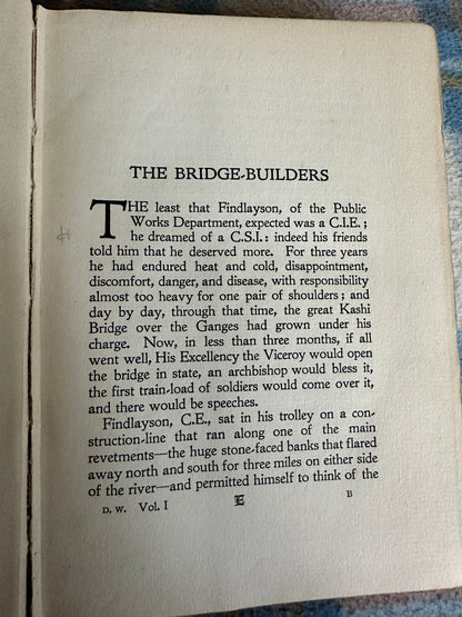 1915 The Day’s Work - Rudyard Kipling(In two volumes vol 1) MacMillan & Co Ltd