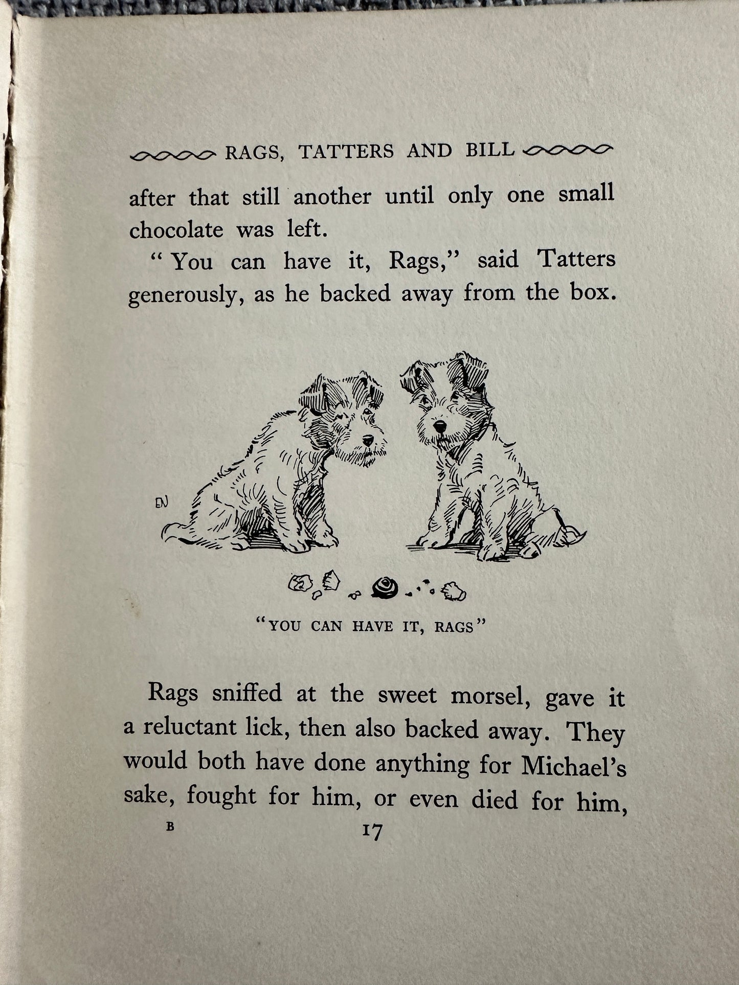 1934*1st* Rags, Tatters & Bill - Lewis Dutton(Edgar Norfield Illust)Frederick Warne & Co Ltd.