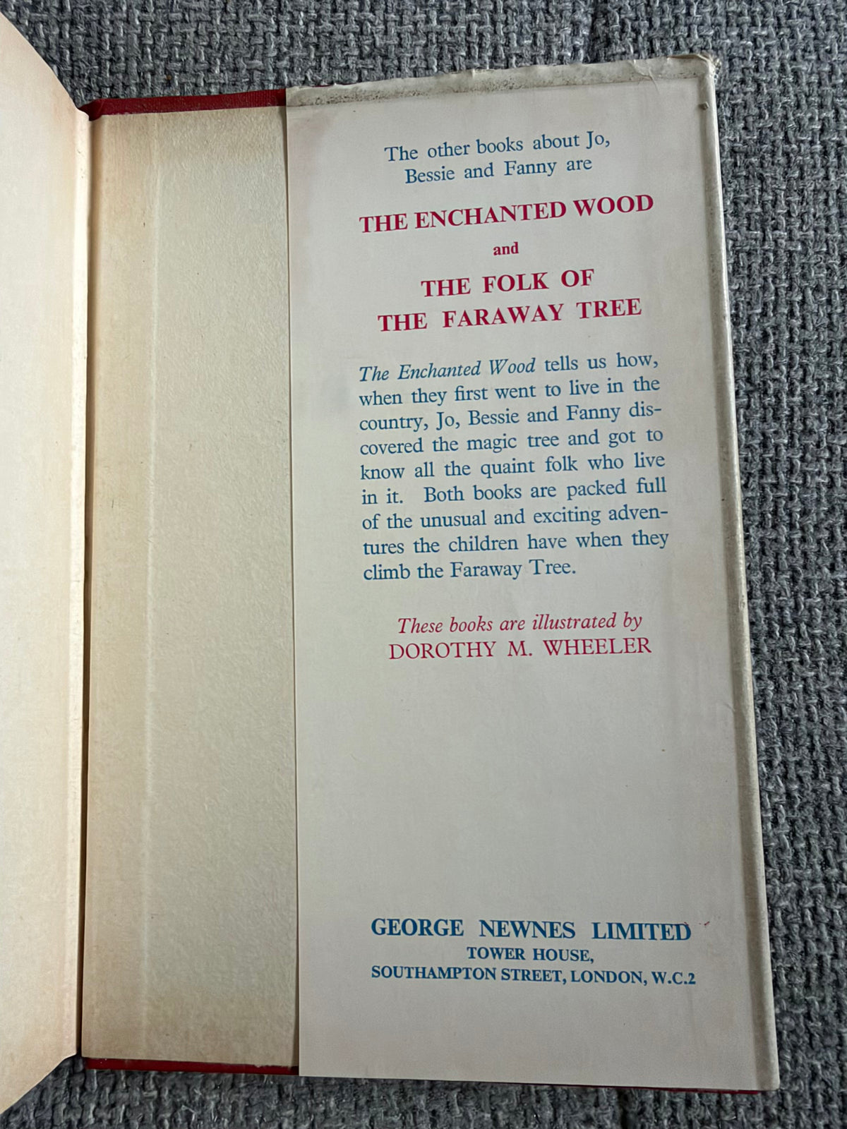 1967 The Magic Faraway Tree - Enid Blyton (Dorothy M. Wheeler illust) George Newnes Ltd