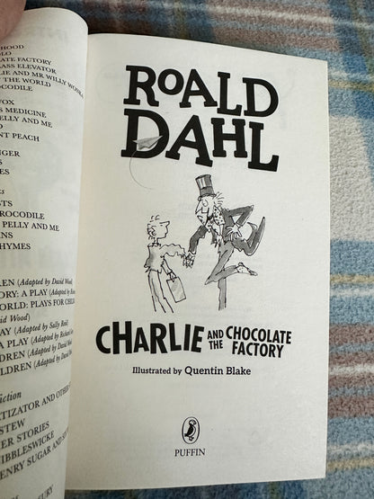 2016 Charlie & The Chocolate Factory- Roald Dahl (Quentin Blake Illust) Puffin Books