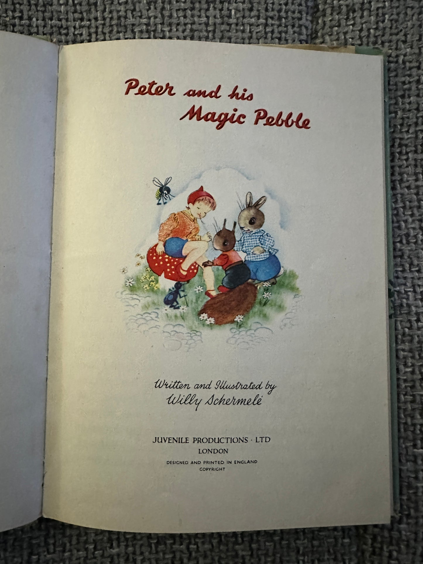 1950’s Peter & The Magic Pebble - Willy Schermelé (Juvenile Productions)