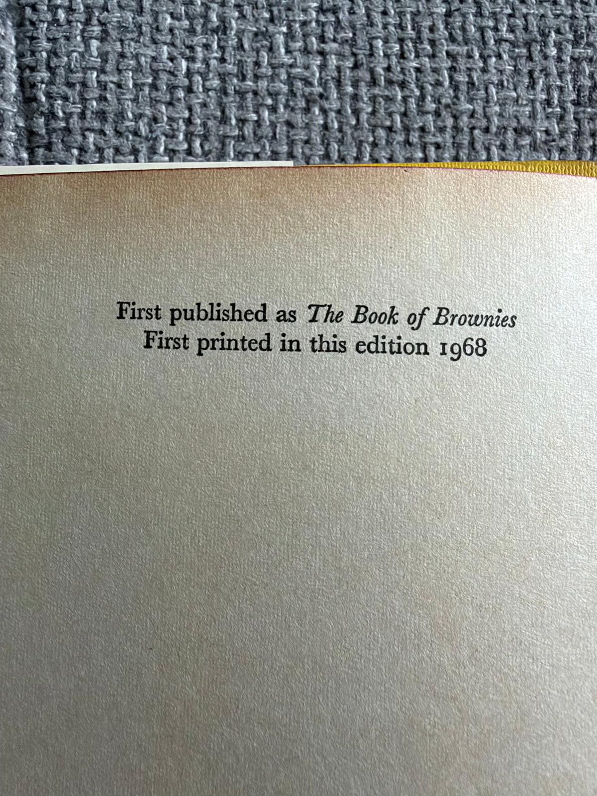 1968 Brownie Tales - Enid Blyton (Collins) Junior Story Books