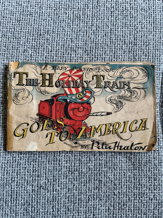 1946 The Holiday Train Goes To America (Baby Puffin) Peter Heaton (Puffin Books)