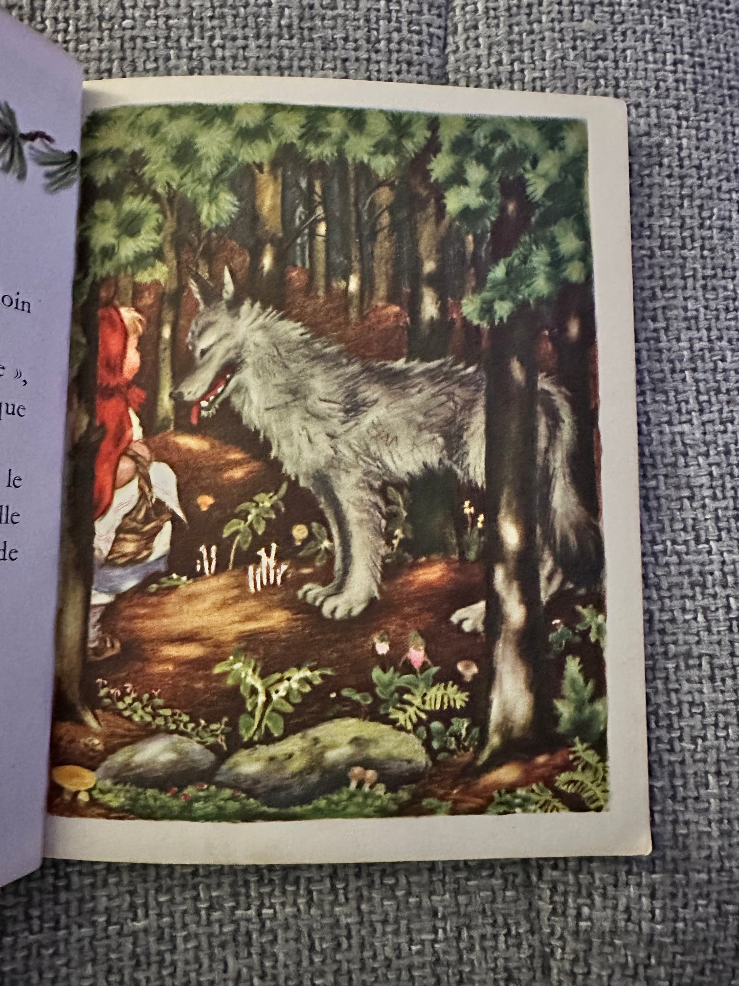 1948 Le Loup Et Le Petit Chaperon Rouge(E. O. Jones illustration)Cocorico publisher