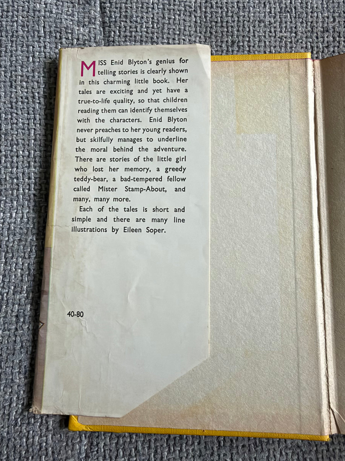 1966 Tales After Tea - Enid Blyton (Junior Story Books) Collins