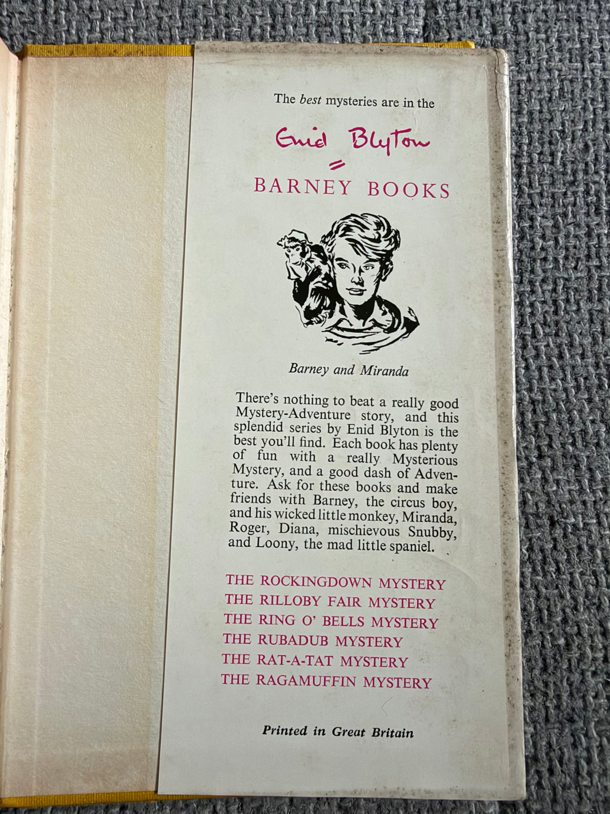 1966 Tales After Tea - Enid Blyton (Junior Story Books) Collins