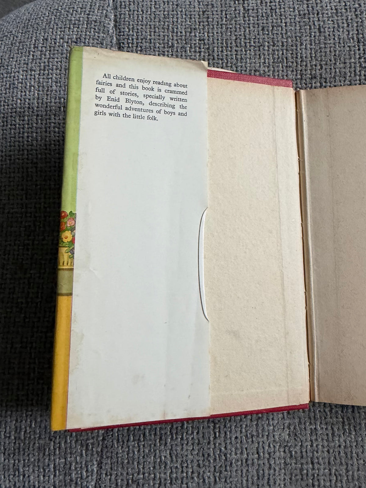 1967 The Book Of Fairies - Enid Blyton (Dean & Son Ltd)