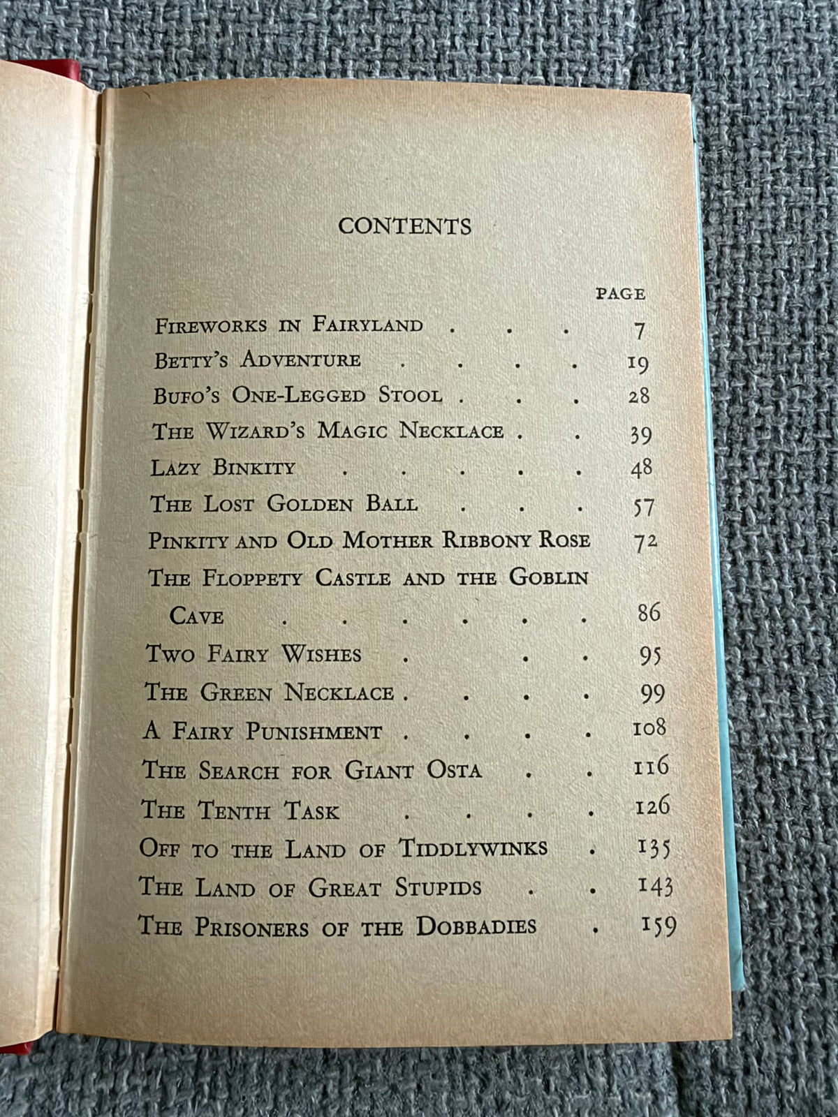1967 The Book Of Fairies - Enid Blyton (Dean & Son Ltd)