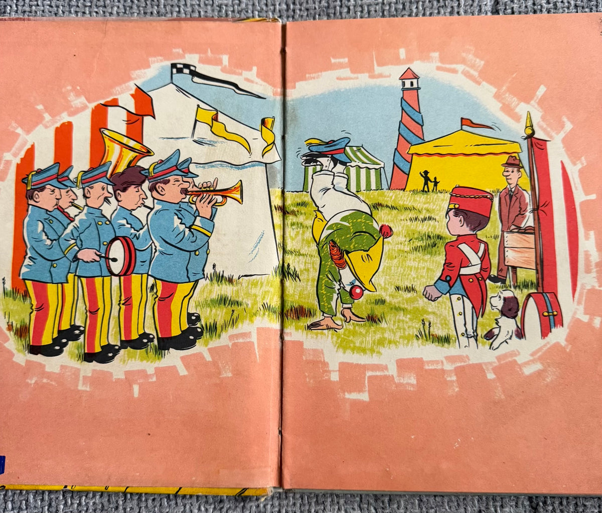 1959*1st* BOM & The Clown - Enid Blyton (R. Paul-Hoye illust) Brockhampton Press